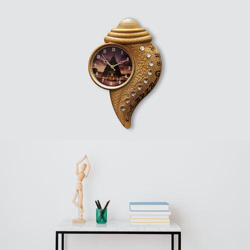 Girnar Conch Wall Clock