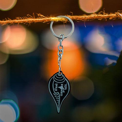 Chalo Girnar Chale Black Keychain