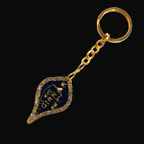 Dual Colour Diamond Keychain