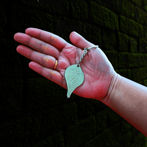 Steel Girnar Keychain (Gujarati)