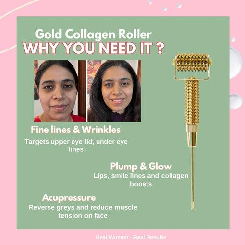 Gold Collagen Roller (1 piece)