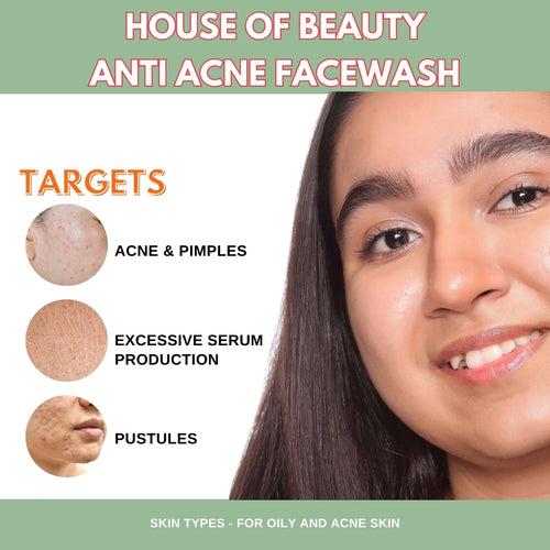 HOB Anti Acne Facewash