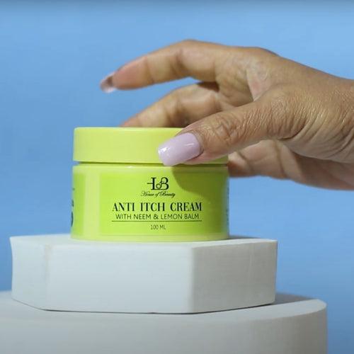 HOB Anti Itch Cream with Neem & Lemon Balm