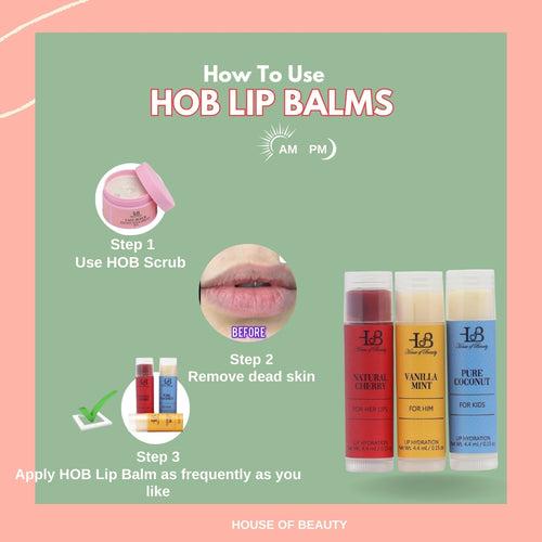 HOB Family Lip Balm Set