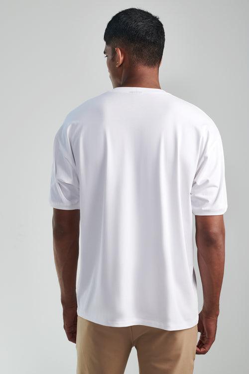 White Relax Core Tee