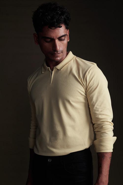 Mellow Yellow Polo Full Sleeve