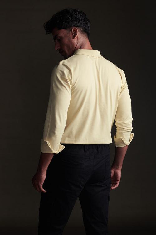 Mellow Yellow Polo Full Sleeve