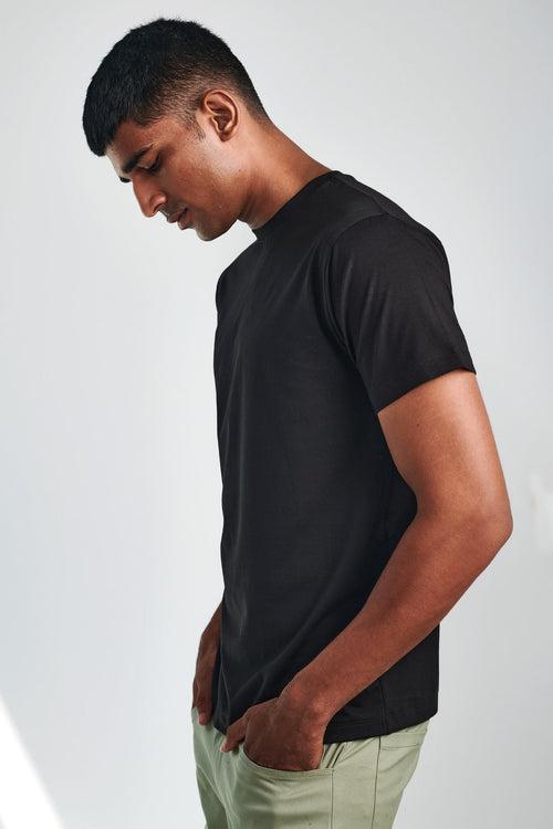 Black Relax Core Tee