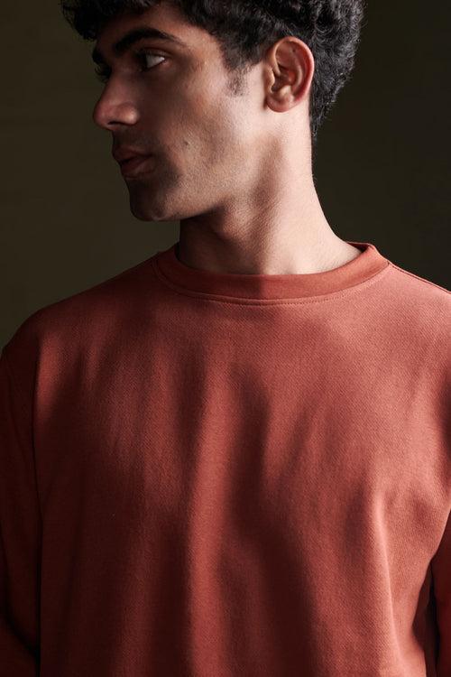 Rust Orange Sweatshirt