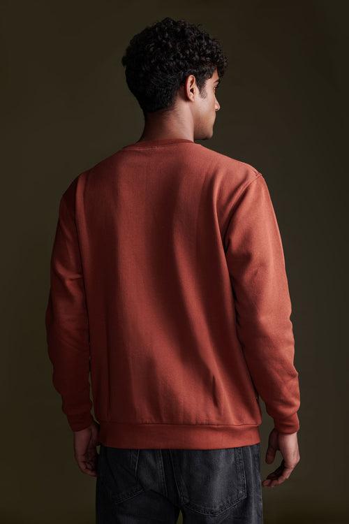 Rust Orange Sweatshirt