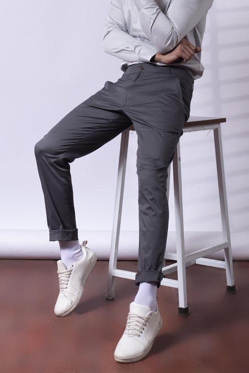 The Air Smoke Grey Trouser