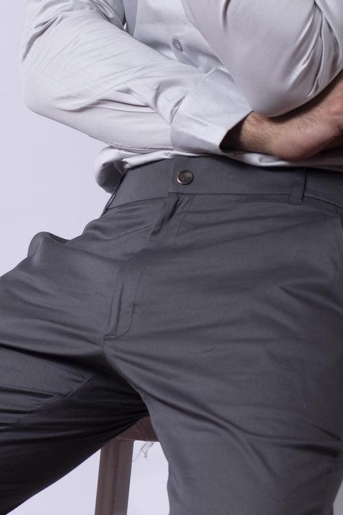 The Air Smoke Grey Trouser