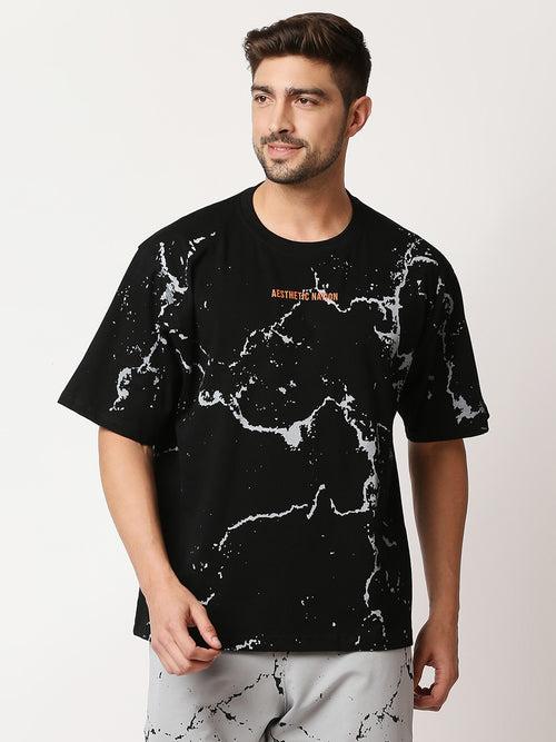 Oversized Marble Tshirt