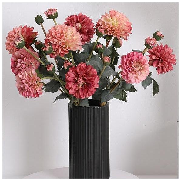 Flowers (Artificial) - Dahlia - Pink 50