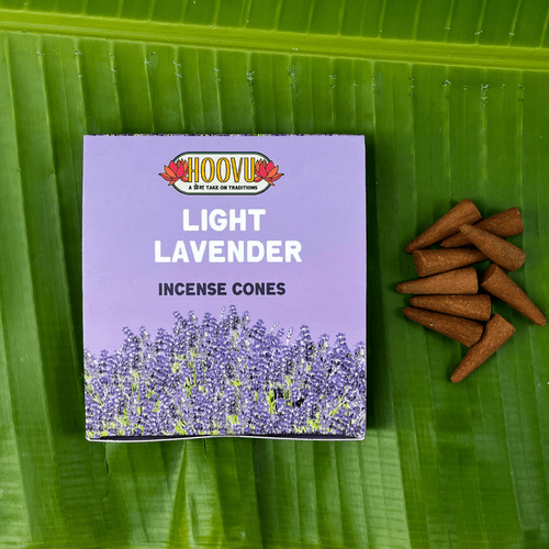 Light Lavender Dhoop Cones