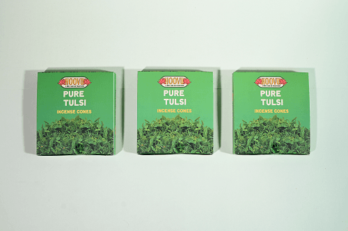 Pure Tulsi Dhoop Cones