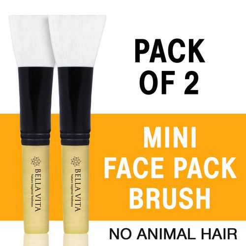 Mini Face Pack Brush - Pack Of 2