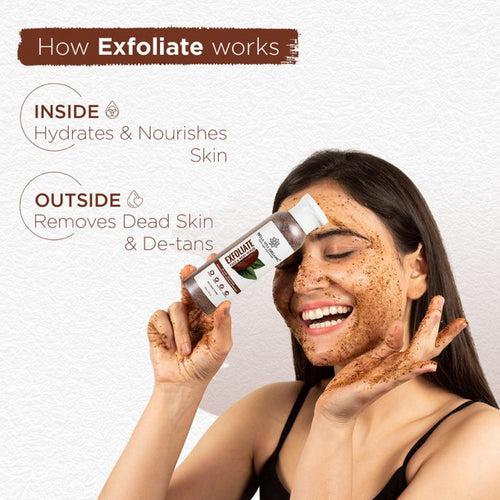 Exfoliate Face And Body Scrub Grit - 75gm