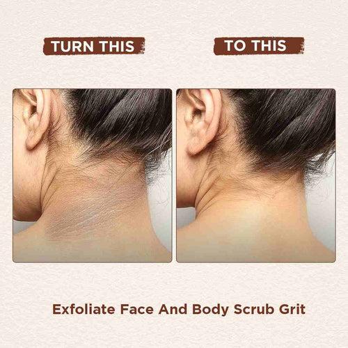 Exfoliate Face And Body Scrub Grit - 75gm