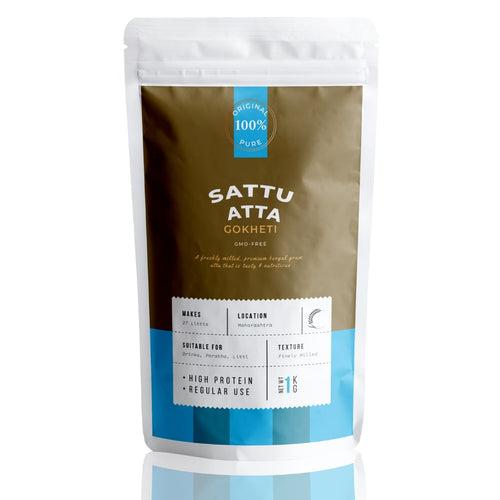 Gokheti Organic Sattu Atta 1kg