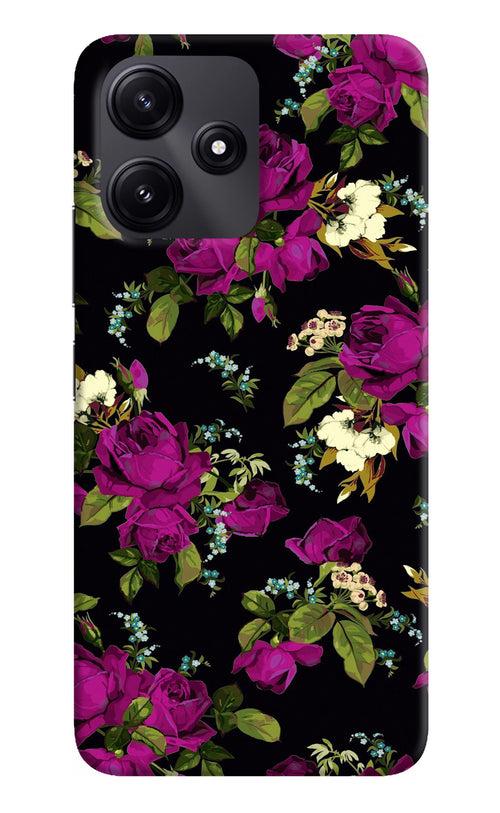 Flowers Poco M6 Pro 5G Back Cover