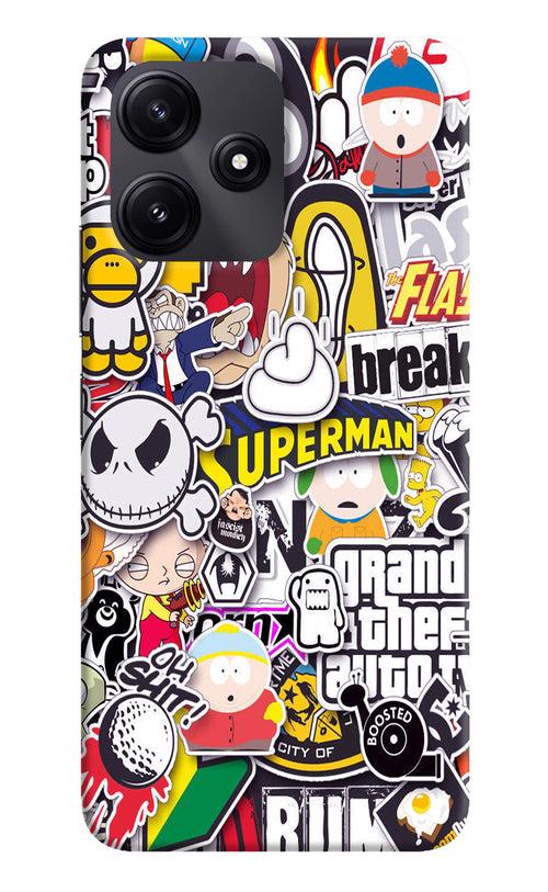 Sticker Bomb Poco M6 Pro 5G Back Cover