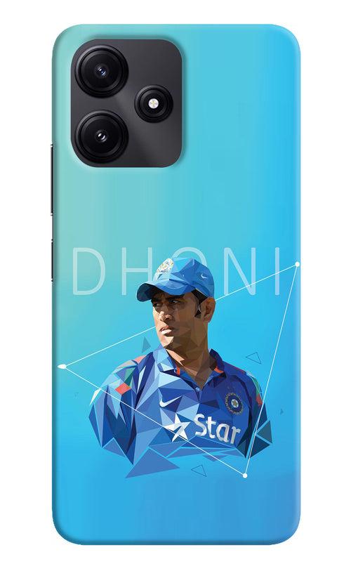 Dhoni Artwork Poco M6 Pro 5G Back Cover