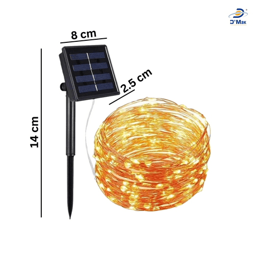 SOLAR STRIP LIGHT200LEDWW05