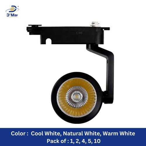 30 Watt LED Black Body Track Light for Focusing Wall or Photo Frame