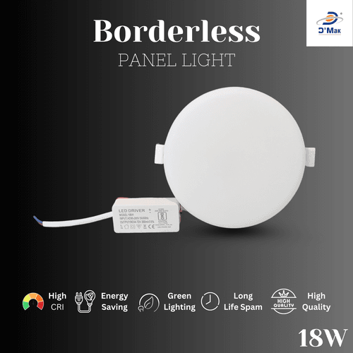 18 Watt  Borderless Conceal Light for POP/ Recessed Lighting in Round Shape with Adjustable base