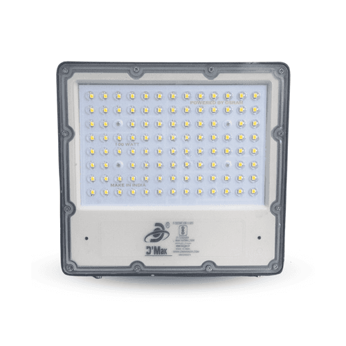 100 Watt LED Flood Light With Lens White Body Waterproof IP65 for Outdoor Purposes