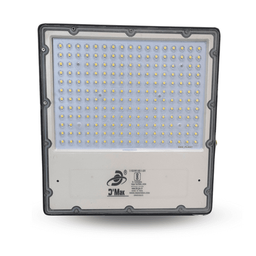 200 Watt LED Flood Light With Lens White Body Waterproof IP65 for Outdoor Purposes