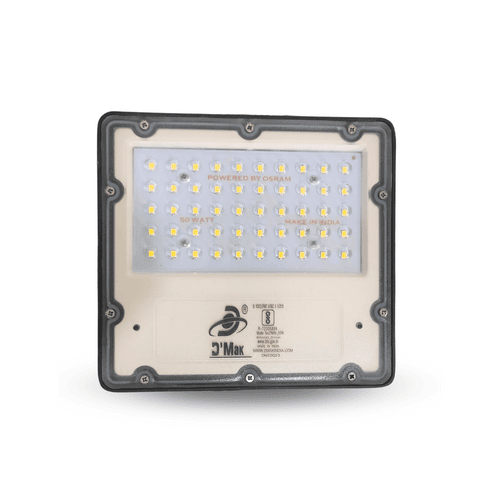 50 Watt LED Flood Light With Lens White Body Waterproof IP65 for Outdoor Purposes