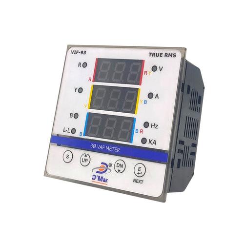 DMAK 3- PHASE DIGITAL VAF METER (VIF-93)