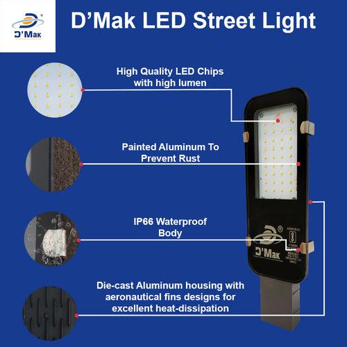 30 Watt LED Street Light Waterproof IP65 for Outdoor Purposes