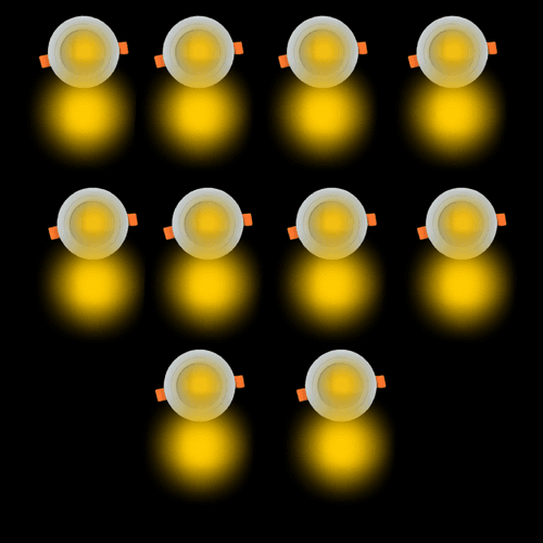 7 Watt Deep junction led light for POP and Decorative Purposes