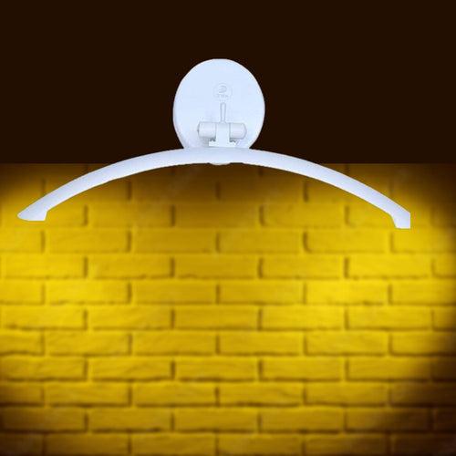 12 Watt White Led Curve Mirror Light for Wall Picture or Decoration Purposes