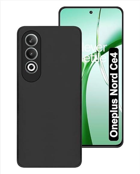 Black Candy Silicone Case for Oneplus Nord CE 4