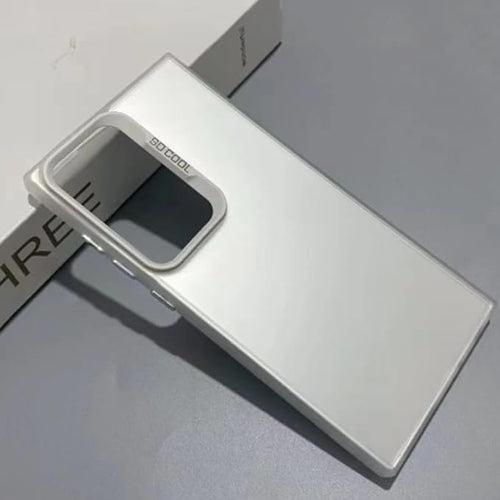 Silver Rgiem Slim Slicone Non-Yellowing Protective Case for Vivo V29e