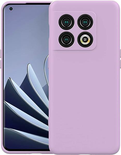Purple Original Camera Safe Silicone case for Oneplus 10t