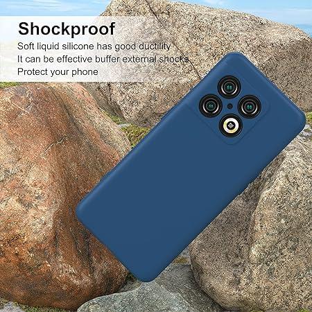 Cosmic Blue Original Camera Safe Silicone case for Oneplus 10t