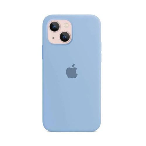 Cloud Blue Original Silicone Case for Apple iphone 14 Plus