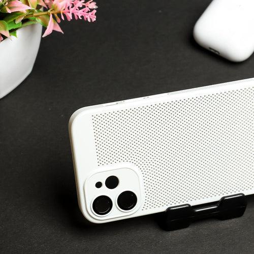 BREATHING WHITE Silicone Case for Apple Iphone 11