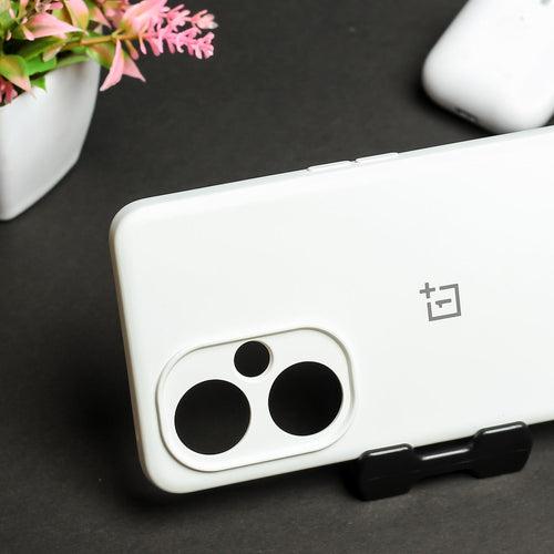 White Camera Original Silicone case for Oneplus Nord CE 3 Lite