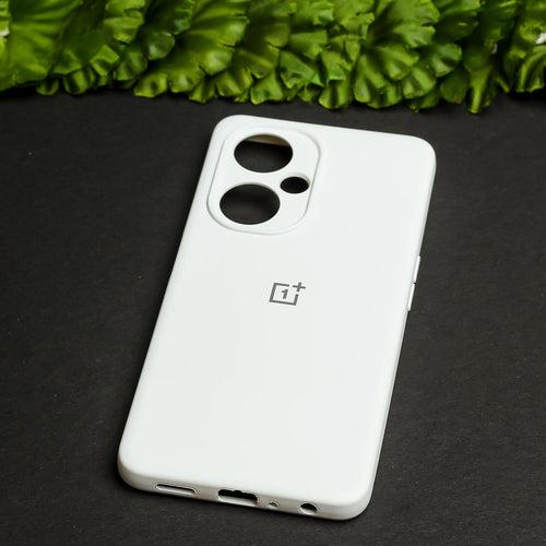 White Camera Original Silicone case for Oneplus Nord CE 3 Lite