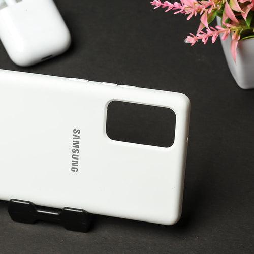 BREATHING WHITE Silicone Case for Samsung S20 Plus