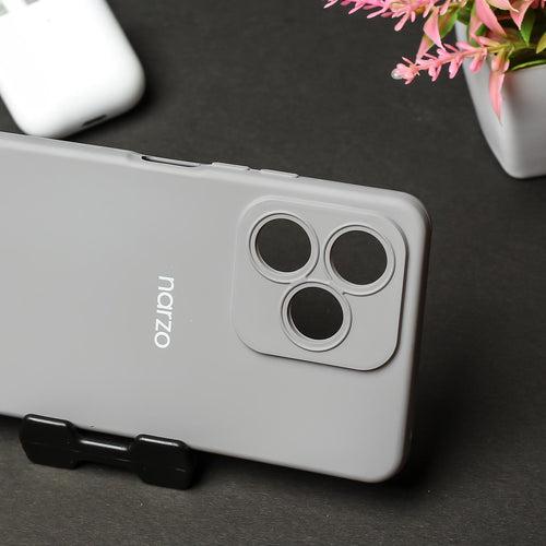 Grey Camera Original Silicon Case for Realme Narzo N53