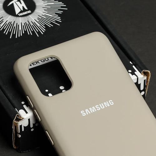 Light Brown Original Silicone case for Samsung Note 10 Lite