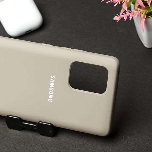 Light Brown Original Silicone case for Samsung S10 Lite