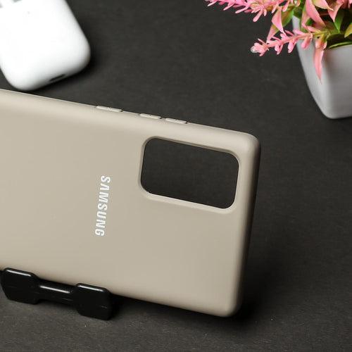 Light Brown Original Silicone case for Samsung S20